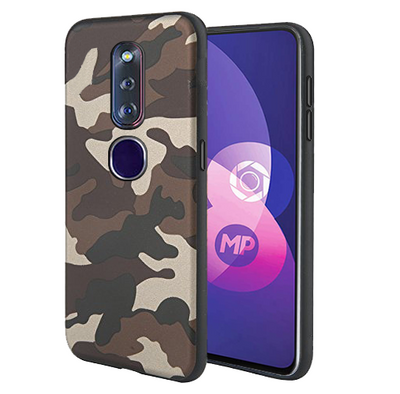Excelsior Premium Military Design Silicon Back Cover Case for Oppo F11 Pro