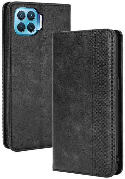 Excelsior Premium Leather Wallet flip Cover Case For Oppo F17 Pro