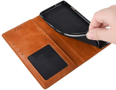 Excelsior Premium Leather Wallet flip Cover Case For Oppo F17 Pro