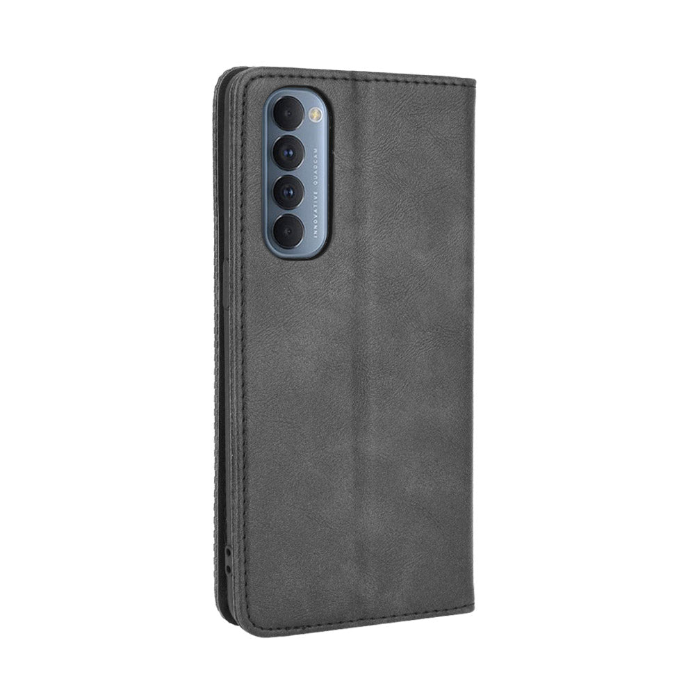 Excelsior Premium Leather Wallet flip Cover Case For Oppo Reno 4 Pro