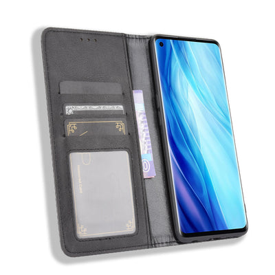 Excelsior Premium Leather Wallet flip Cover Case For Oppo Reno 4 Pro