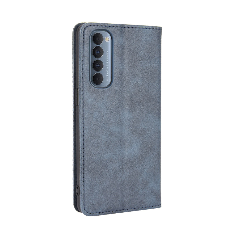 Excelsior Premium Leather Wallet flip Cover Case For Oppo Reno 4 Pro