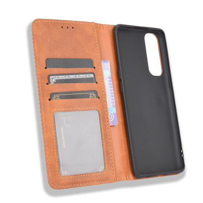 Excelsior Premium Leather Wallet flip Cover Case For Oppo Reno 4 Pro