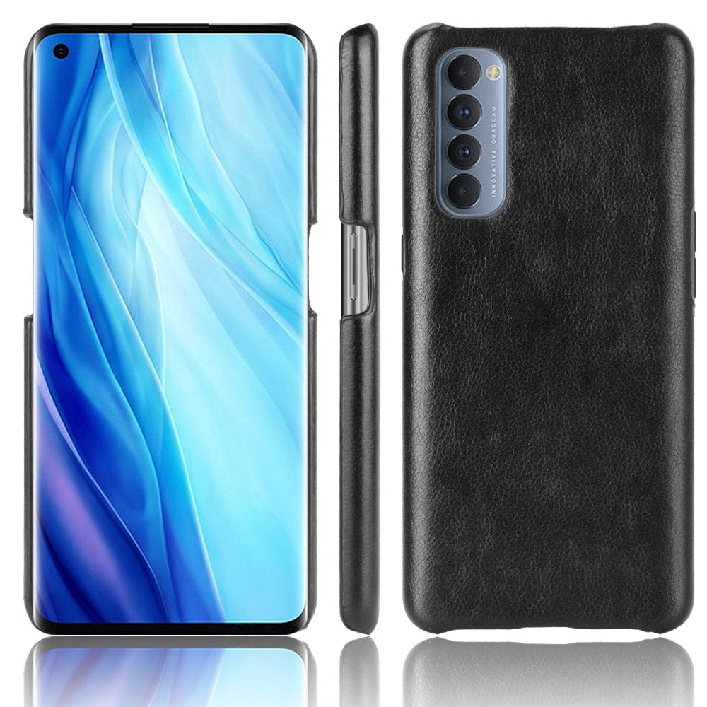 Excelsior Premium PU Leather Hard Back Cover case for Oppo Reno 4 Pro