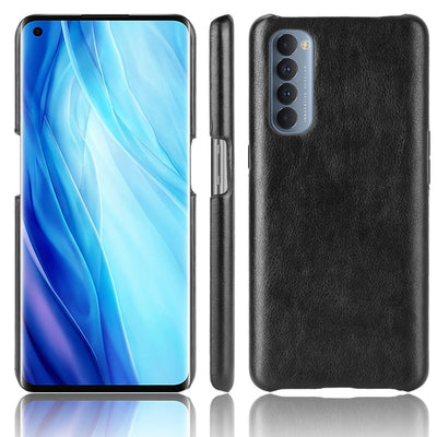 Excelsior Premium PU Leather Hard Back Cover case for Oppo Reno 4 Pro