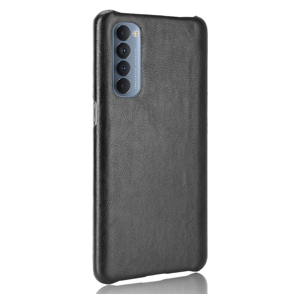 Excelsior Premium PU Leather Hard Back Cover case for Oppo Reno 4 Pro