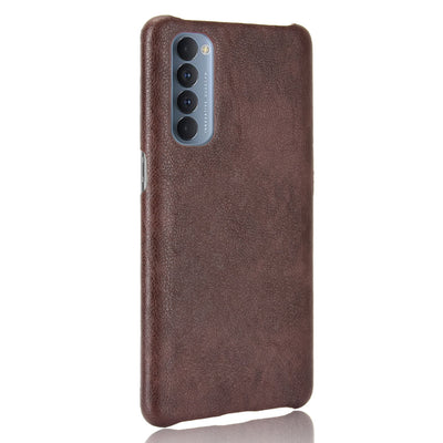 Excelsior Premium PU Leather Hard Back Cover case for Oppo Reno 4 Pro