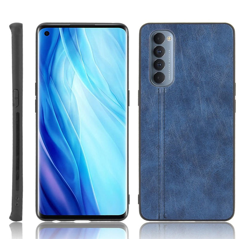 Excelsior Premium PU Leather Back Cover Case For Oppo Reno 4 Pro