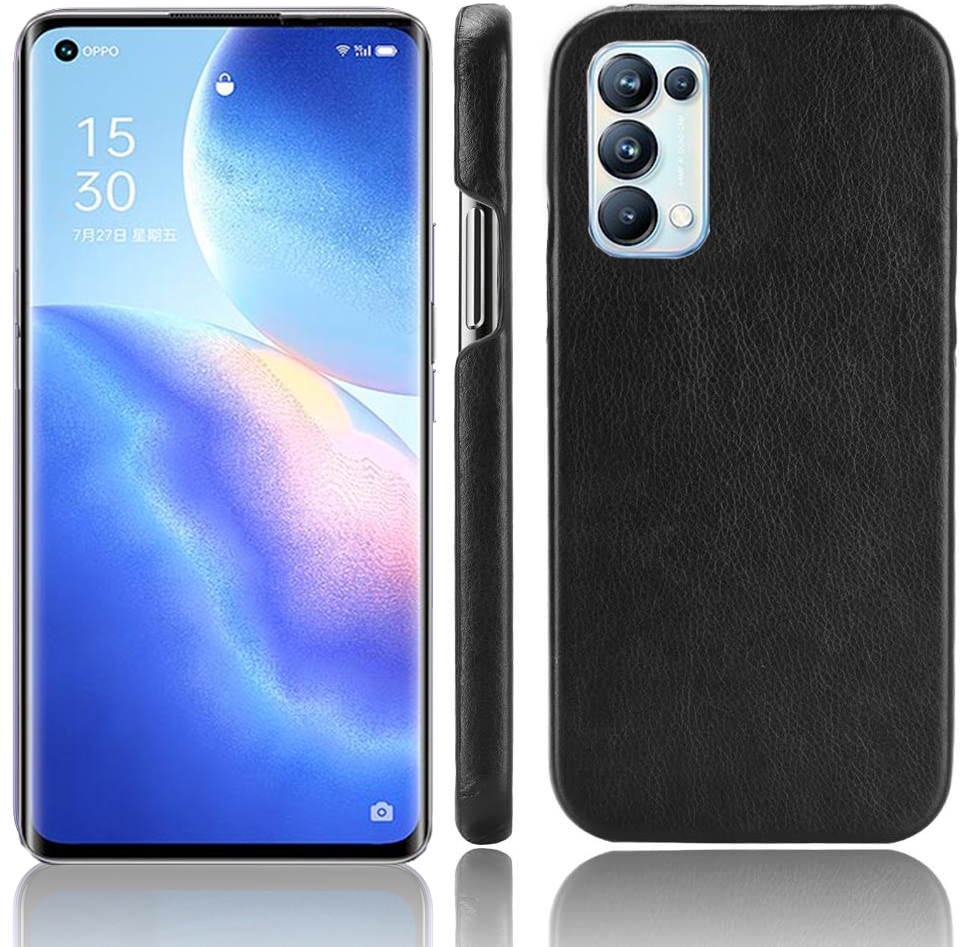Excelsior Premium PU Leather Hard Back Cover case for Oppo Reno 5 Pro