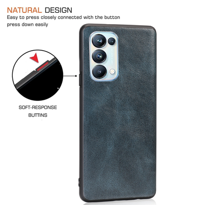 Excelsior Premium PU Leather Back Cover Case For Oppo Reno 5 Pro
