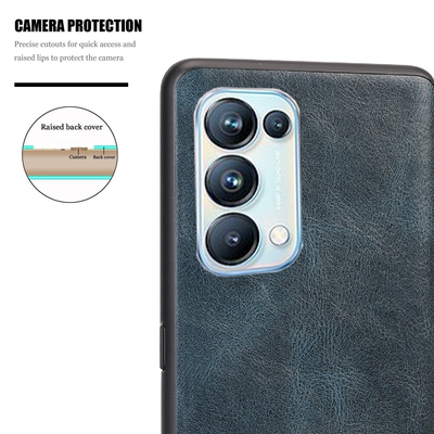 Excelsior Premium PU Leather Back Cover Case For Oppo Reno 5 Pro