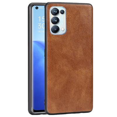 Excelsior Premium PU Leather Back Cover Case For Oppo Reno 5 Pro