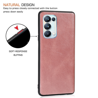 Excelsior Premium PU Leather Back Cover Case For Oppo Reno 5 Pro