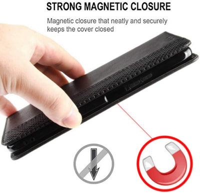 Poco X2 Magnetic flip Wallet case cover