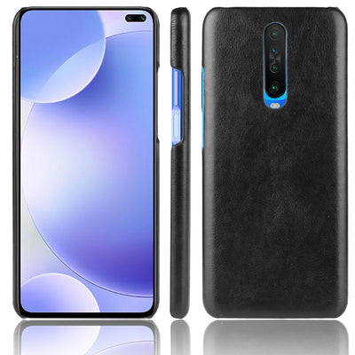 Excelsior Premium PU Leather Hard Back Cover case for Poco X2
