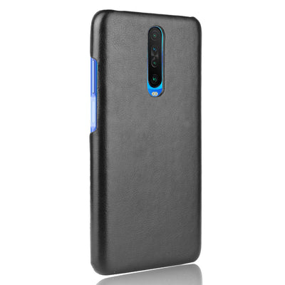 Excelsior Premium PU Leather Hard Back Cover case for Poco X2