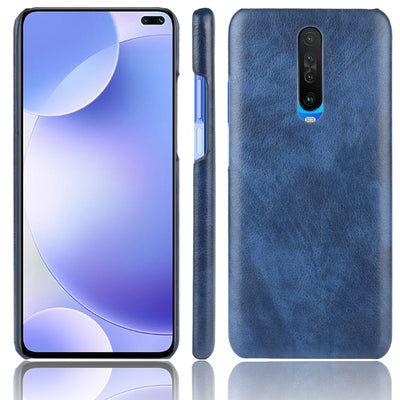 Excelsior Premium PU Leather Hard Back Cover case for Poco X2