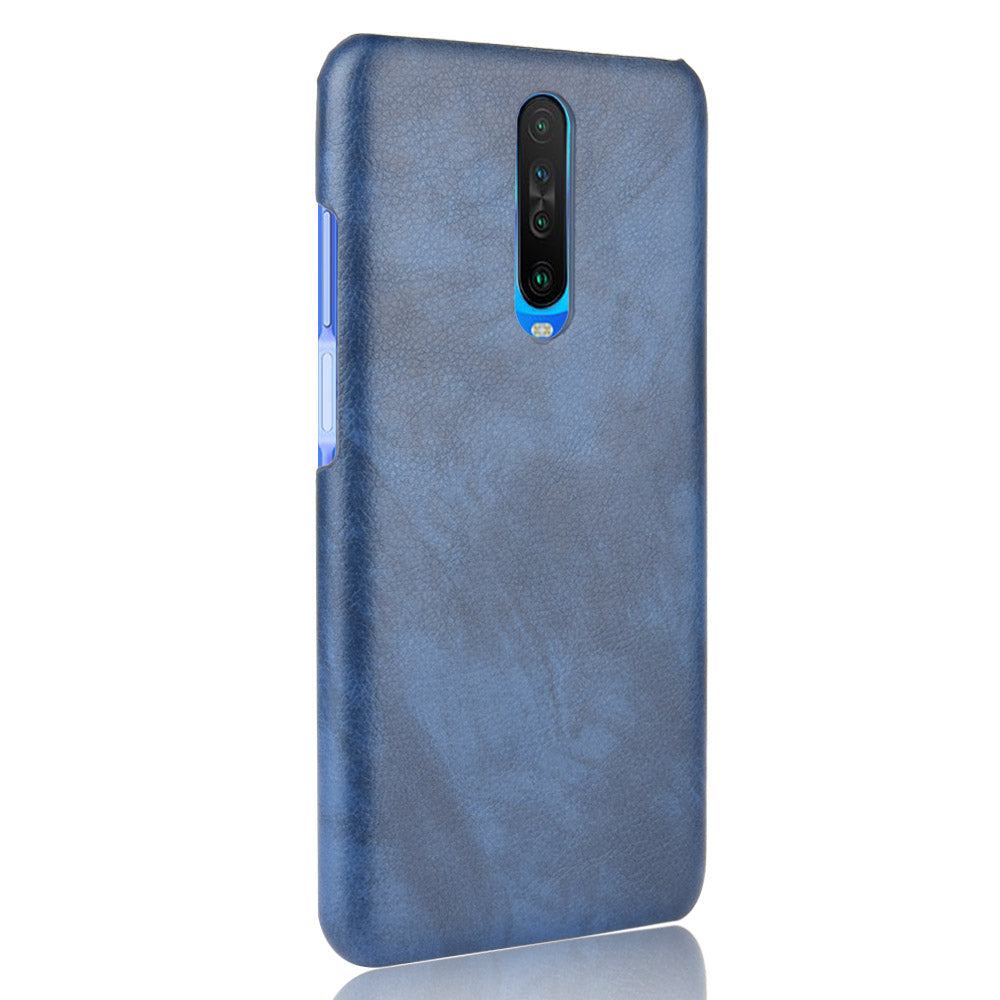 Excelsior Premium PU Leather Hard Back Cover case for Poco X2