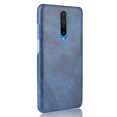 Excelsior Premium PU Leather Hard Back Cover case for Poco X2