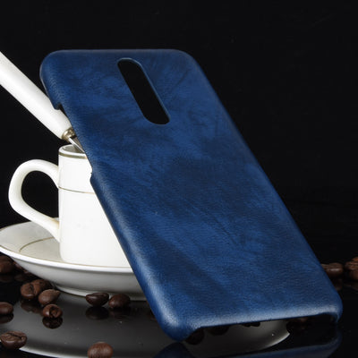 Excelsior Premium PU Leather Hard Back Cover case for Poco X2
