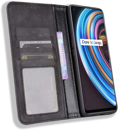 Excelsior Premium Leather Wallet Flip Cover Case For Realme Narzo 20 Pro | Realme 7