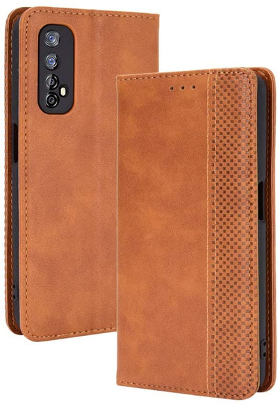 Excelsior Premium Leather Wallet Flip Cover Case For Realme Narzo 20 Pro | Realme 7