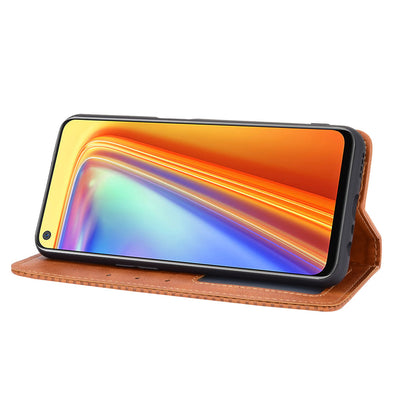 Excelsior Premium Leather Wallet Flip Cover Case For Realme Narzo 20 Pro | Realme 7