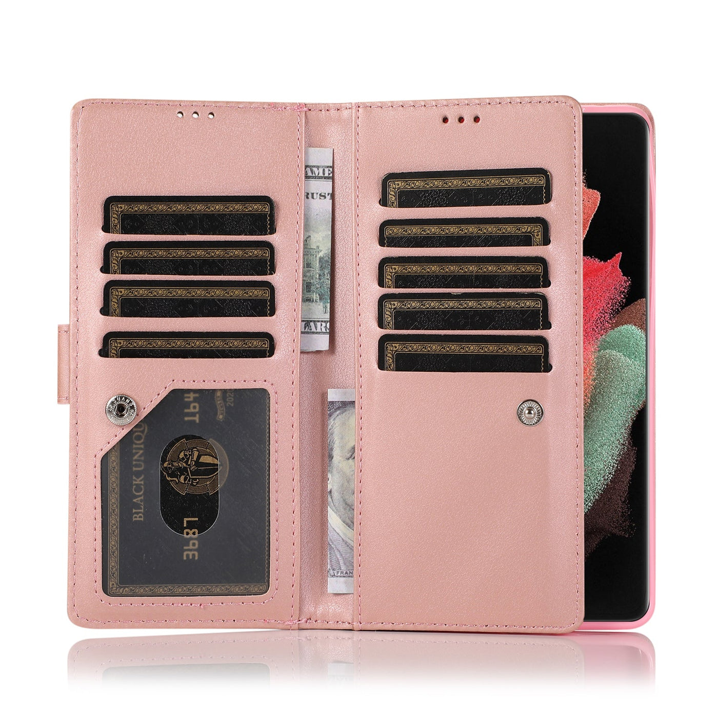 iPhone 13 pro max 360 degree protection leather wallet flip cover by excelsior