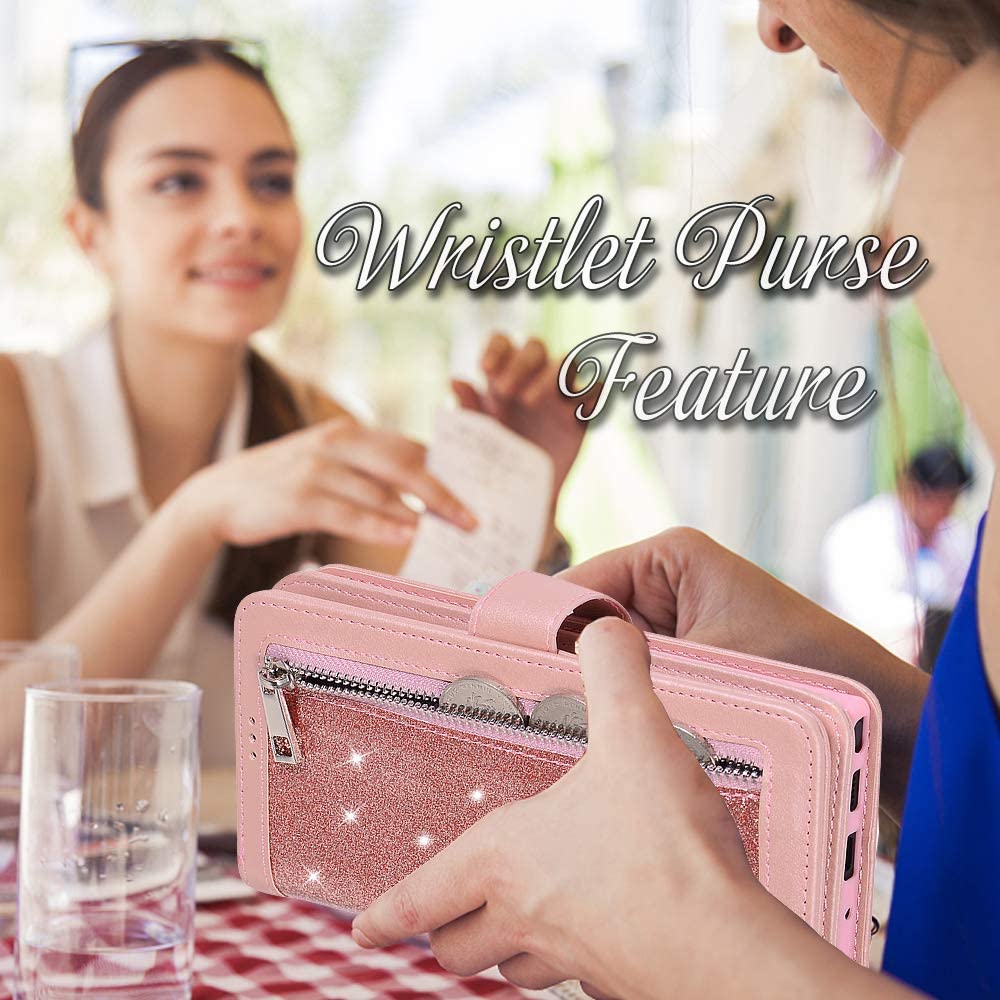 iPhone 13 pro max purse wallet clutch cover case