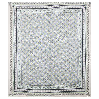 Braise Premium | Malmal with Cotton Filling | Jaipuri Razai Rajai | A/c Quilt for Double Bed | Large Size (RZEMP07)