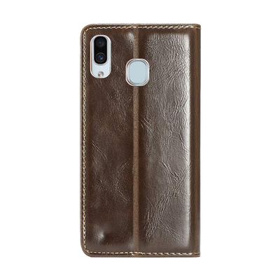 Samsung Galaxy A30 360 degree protection leather wallet flip cover by excelsior