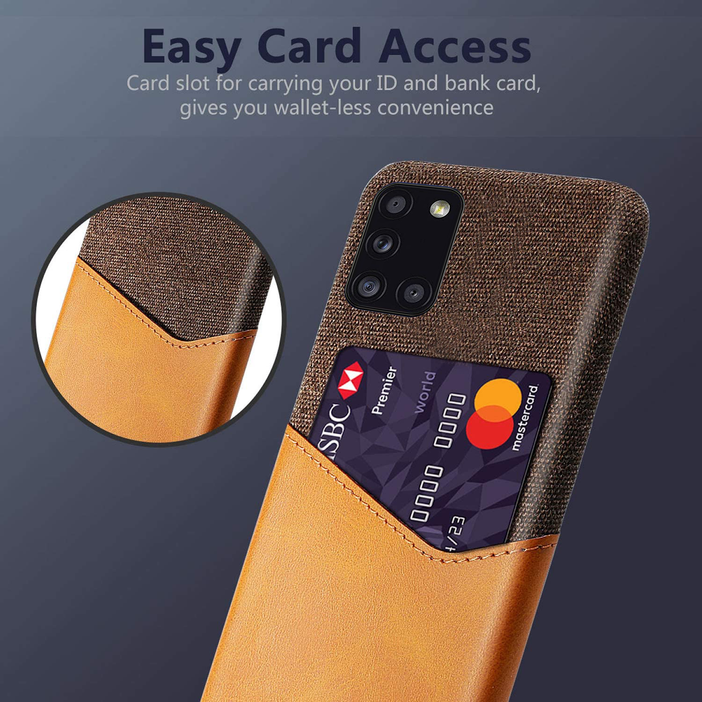 Samsung Galaxy A31 full body protection back case cover by Excelsior