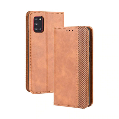 Samsung Galaxy A31 360 degree protection leather wallet flip cover by excelsior