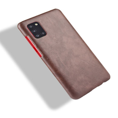 Samsung Galaxy A31 leather back case cover