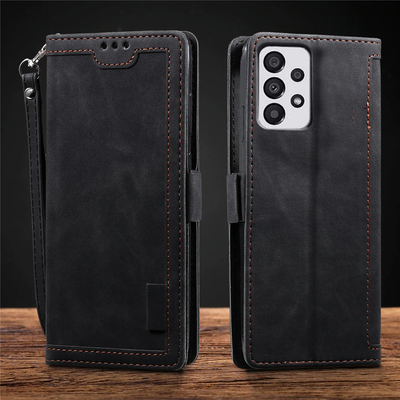 Excelsior Premium Leather Wallet flip Cover Case For Samsung Galaxy A53