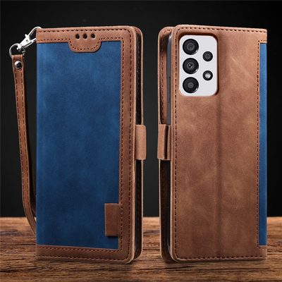 Excelsior Premium Leather Wallet flip Cover Case For Samsung Galaxy A53