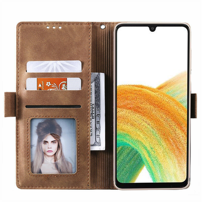 Excelsior Premium Leather Wallet flip Cover Case For Samsung Galaxy A53