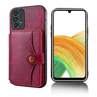 Excelsior Premium Card Holder | PU Leather Back Cover case for Samsung Galaxy A53 5G