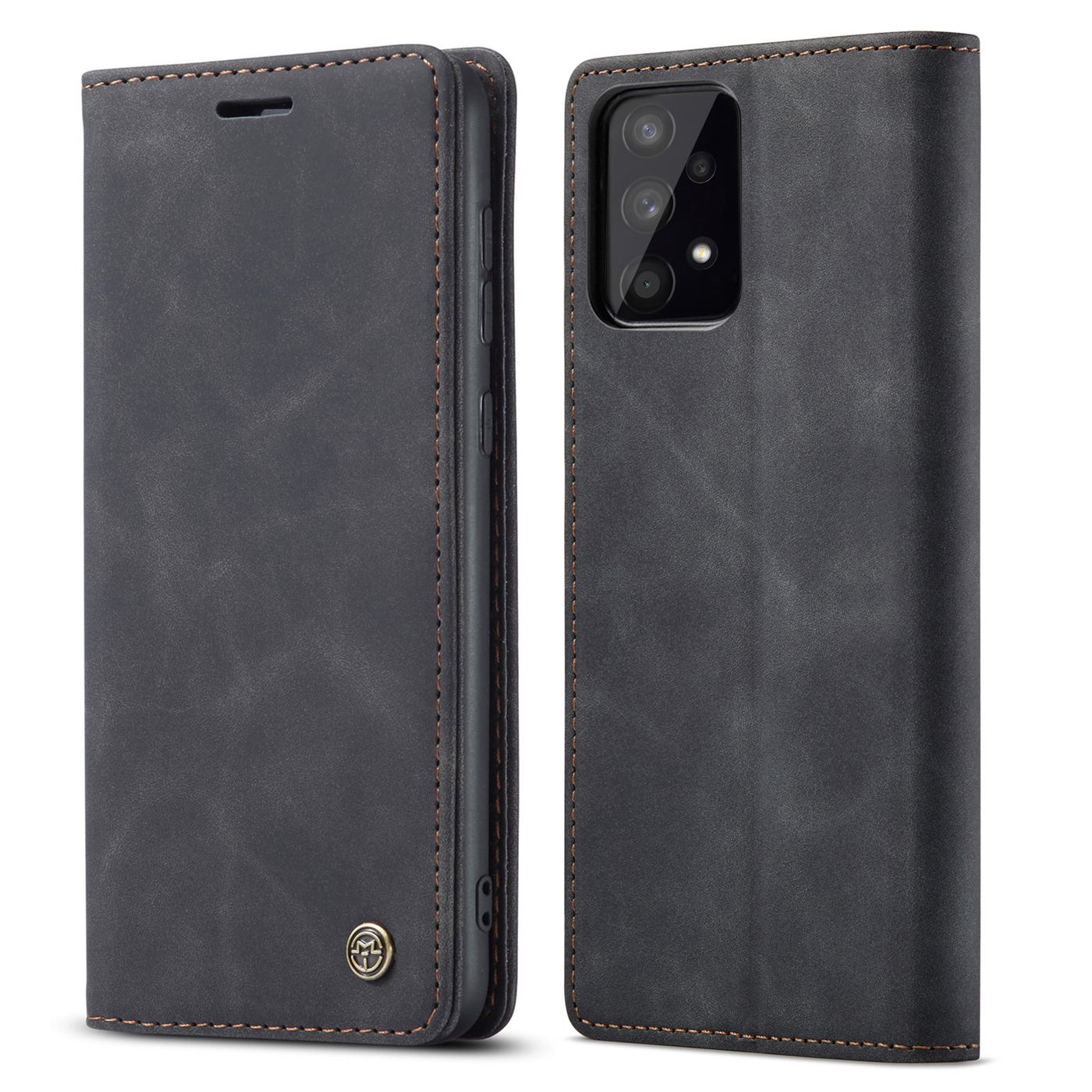 Samsung Galaxy A53 Premium PU Leather Wallet flip Cover Case By Excelsior