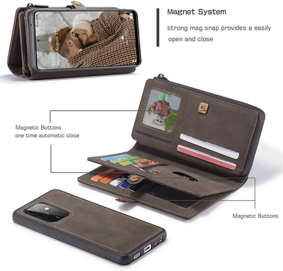 Samsung Galaxy A72 Magnetic flip Wallet case cover