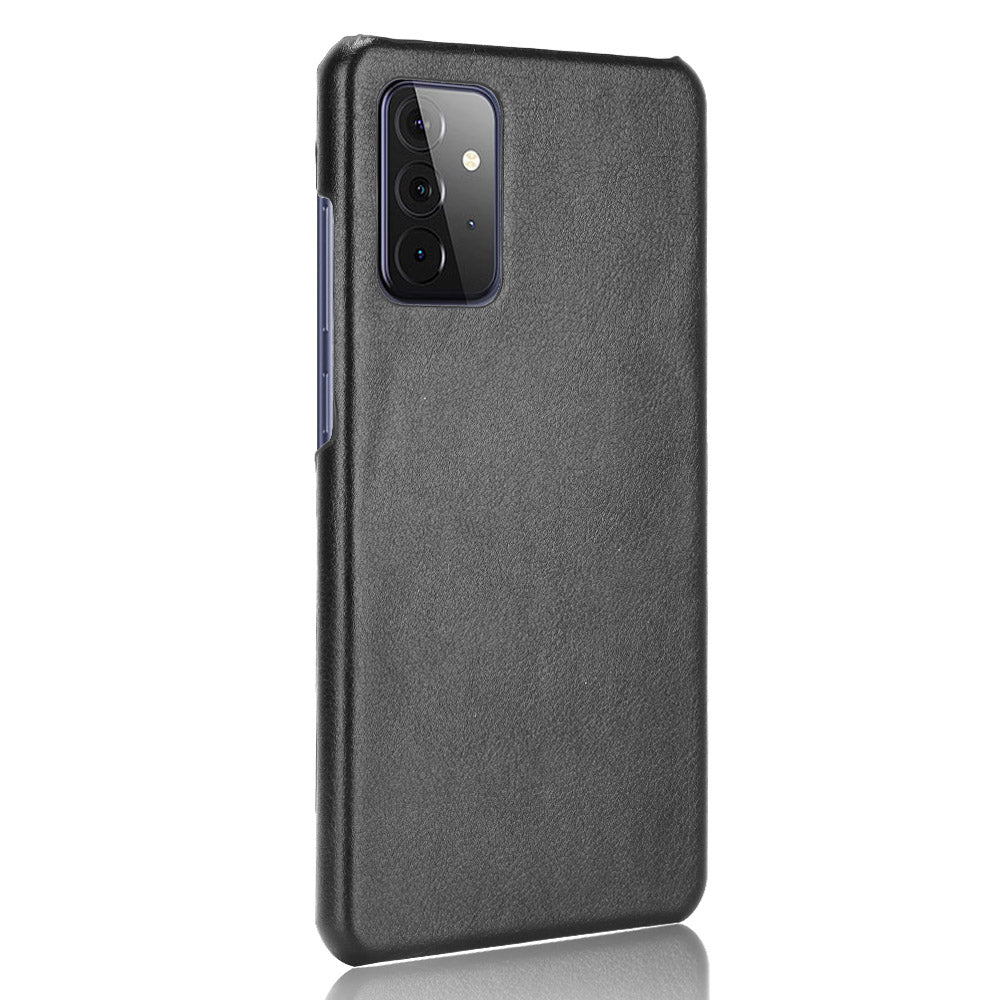 Samsung Galaxy A72 black color hard back cover case