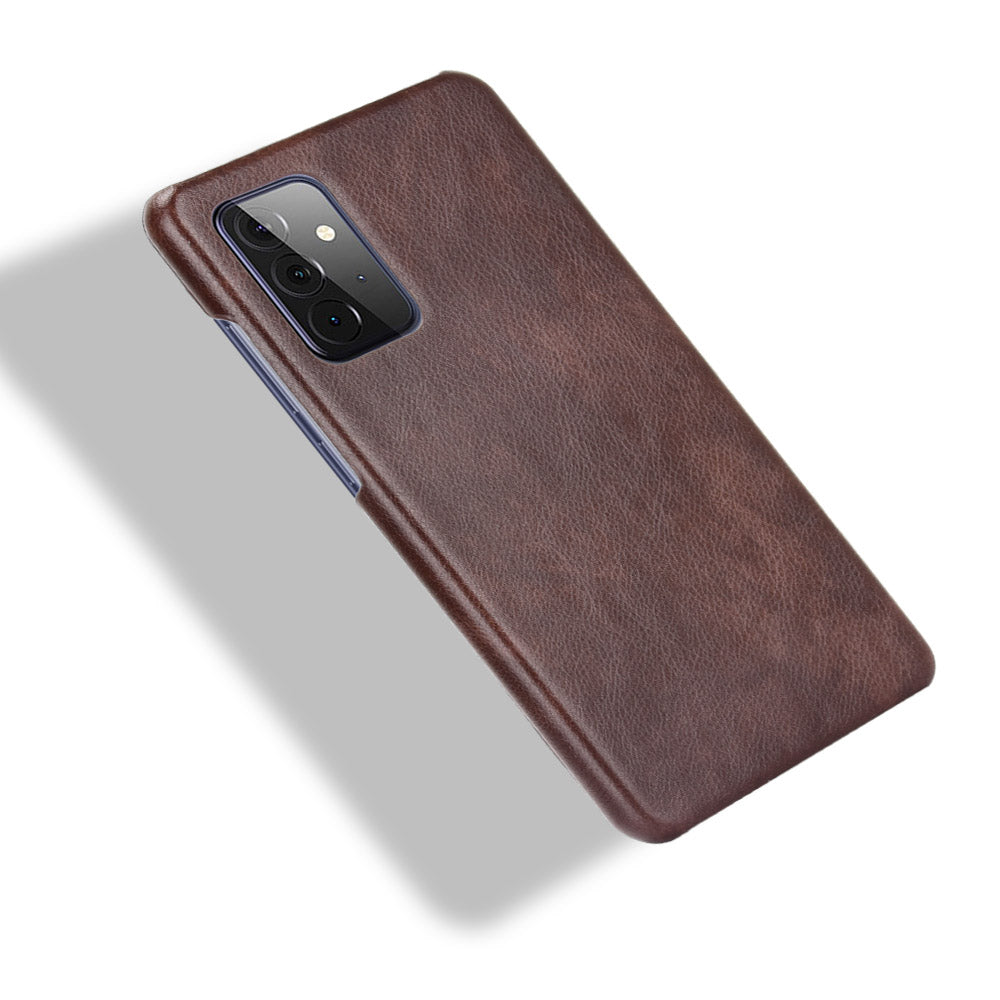 Samsung Galaxy A72 coffee color hard back cover case