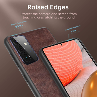 Samsung Galaxy A72 raised edges to provide full protection