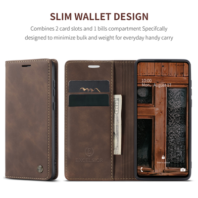 Excelsior Premium PU Leather Wallet flip Cover Case For Samsung Galaxy A73 5G