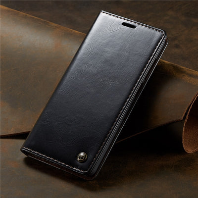 Excelsior Premium PU Leather Wallet flip Cover Case For Oppo K1