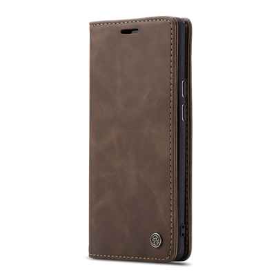 Samsung Galaxy C7 Pro coffee color leather wallet flip case By excelsior