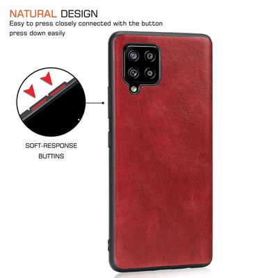 Excelsior Premium PU Leather Back Cover Case For Samsung Galaxy F62