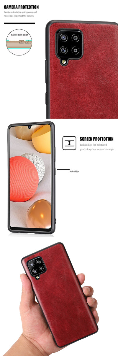 Excelsior Premium PU Leather Back Cover Case For Samsung Galaxy F62