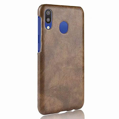 Samsung Galaxy M20 leather back cover