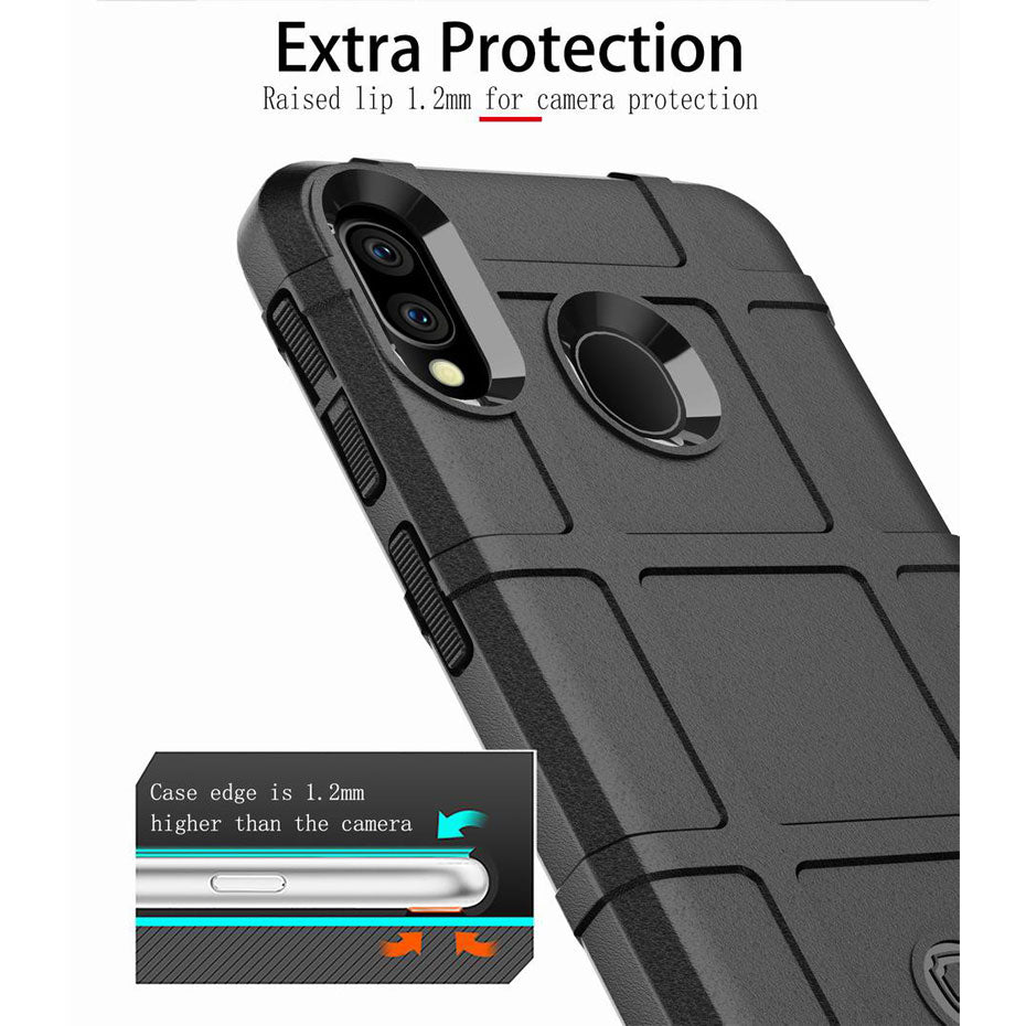 Samsung Galaxy M20 raised edges to provide full protection